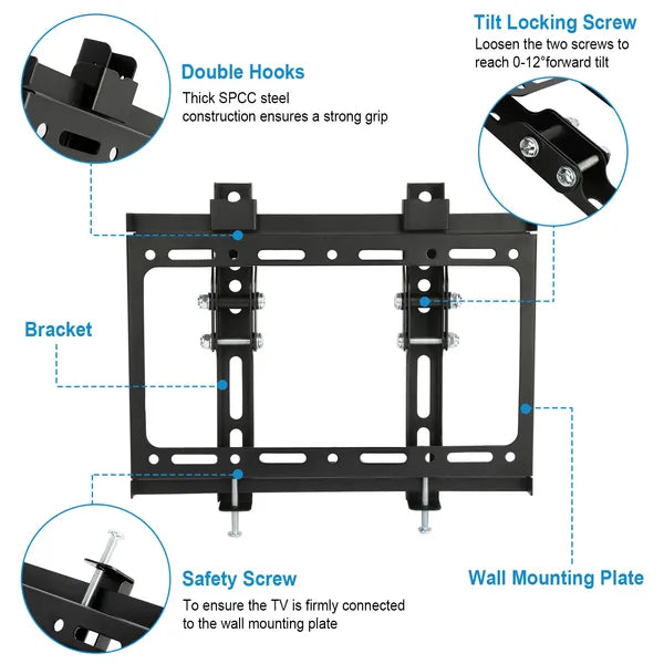TV Wall Mount Bracket Tilt