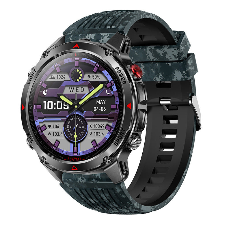 Smart GPS Flashlight Compass Bluetooth Sports watch
